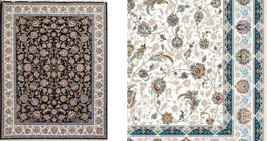 زیباترین نقشه‌های فرش‌‌‌های دست‌باف