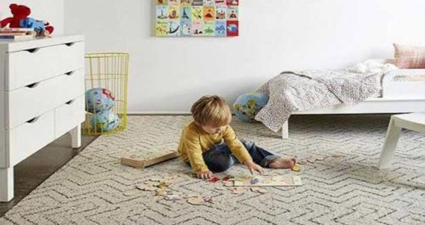 فرش و موکت در اتاق کودک