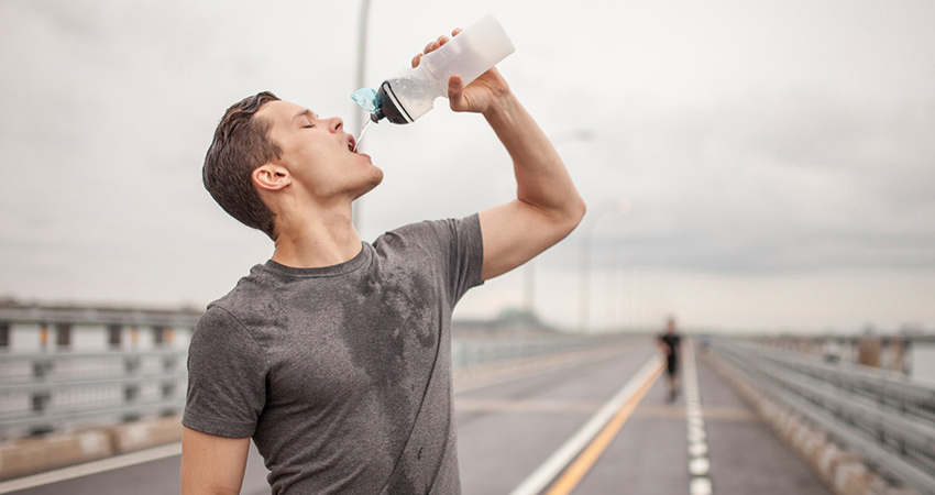 نوشیدن آب بعد از ورزش