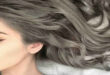 رنگ مو دودی خاکستری زیتونی