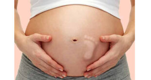 جنین در چند هفتگی از رحم وارد شکم میشود