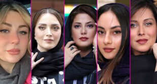 رنگ مو بازیگران ایرانی جدید
