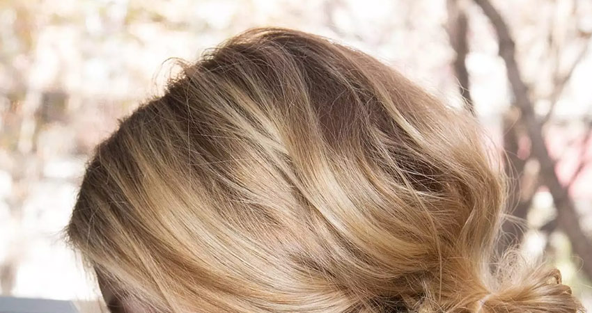آموزش رنگ موی عسلی برای عروس بدون دکلره زیبا + 10 مدل متفاوت