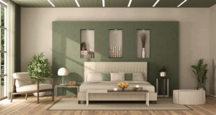 ترکیب سبز سدری سفید طلایی در دکوراسیون داخلی