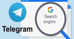 ثبت کانال تلگرام در موتور جستجوی گوگل