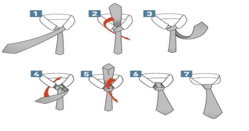 روش مختلف برای بستن کراوات