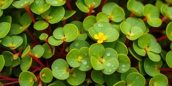 از جالب ترین خواص خرفه و مضرات آن چه می دانید؟!