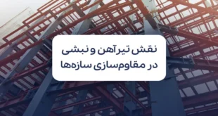 نقش تیرآهن و نبشی در مقاوم سازی سازه ها