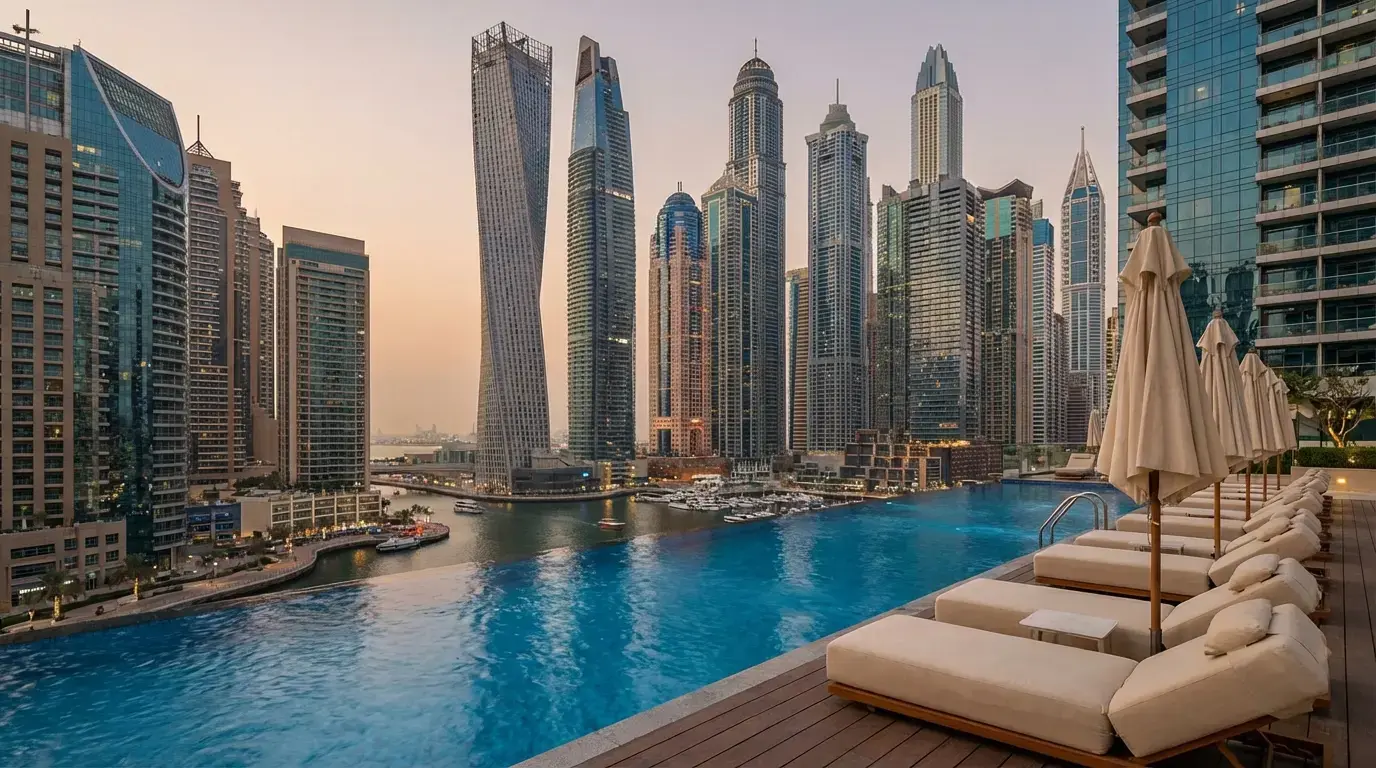 امکانات رفاهی برجهای مسکونی دبی مارینا