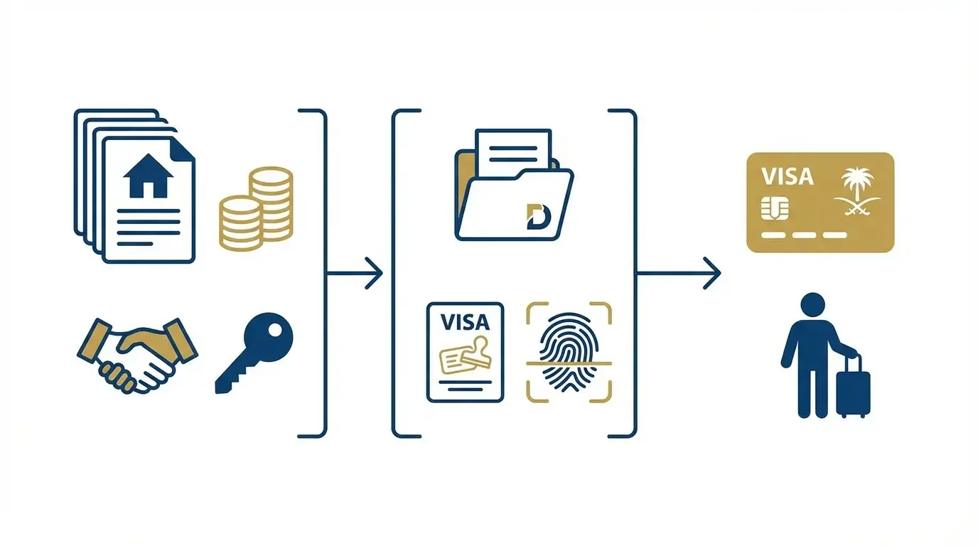 مراحل قانونی و شرایط اخذ اقامت دبی با خرید ملک