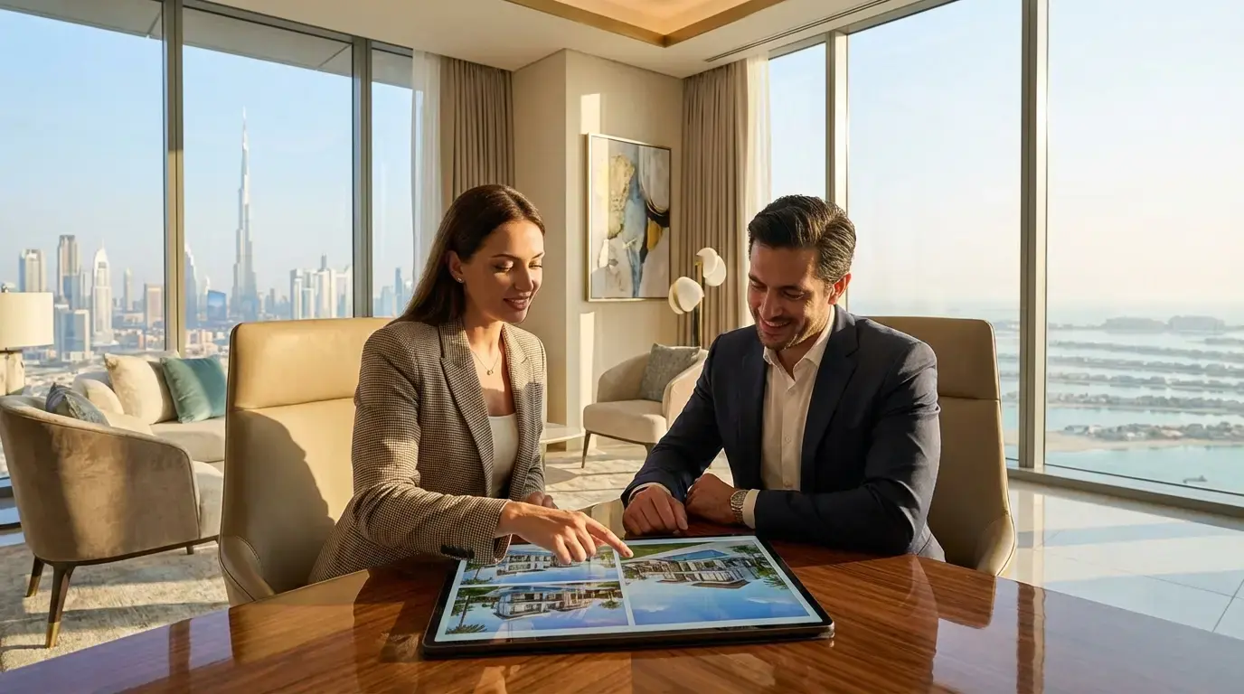 خدمات جامع ما در خرید ویلاهای لوکس دبی