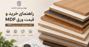 راهنمای خرید و قیمت ورق MDF